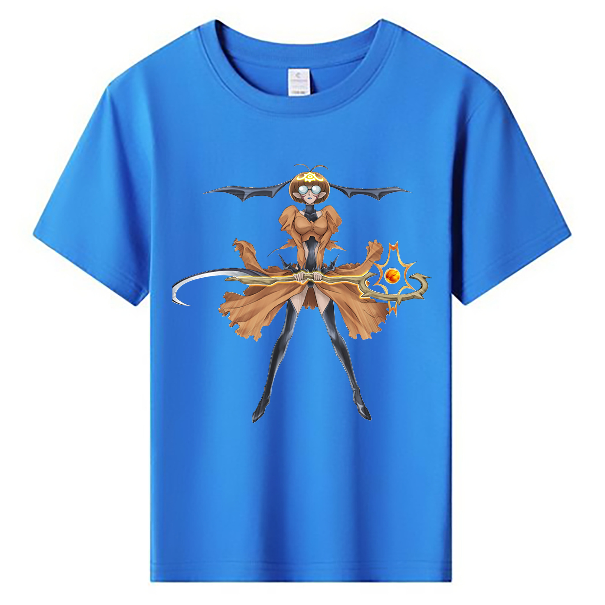 （画像用） 遊☆戯☆王 Yu-Gi-Oh! 綿100％キッズTシャツ（フロントプリント）